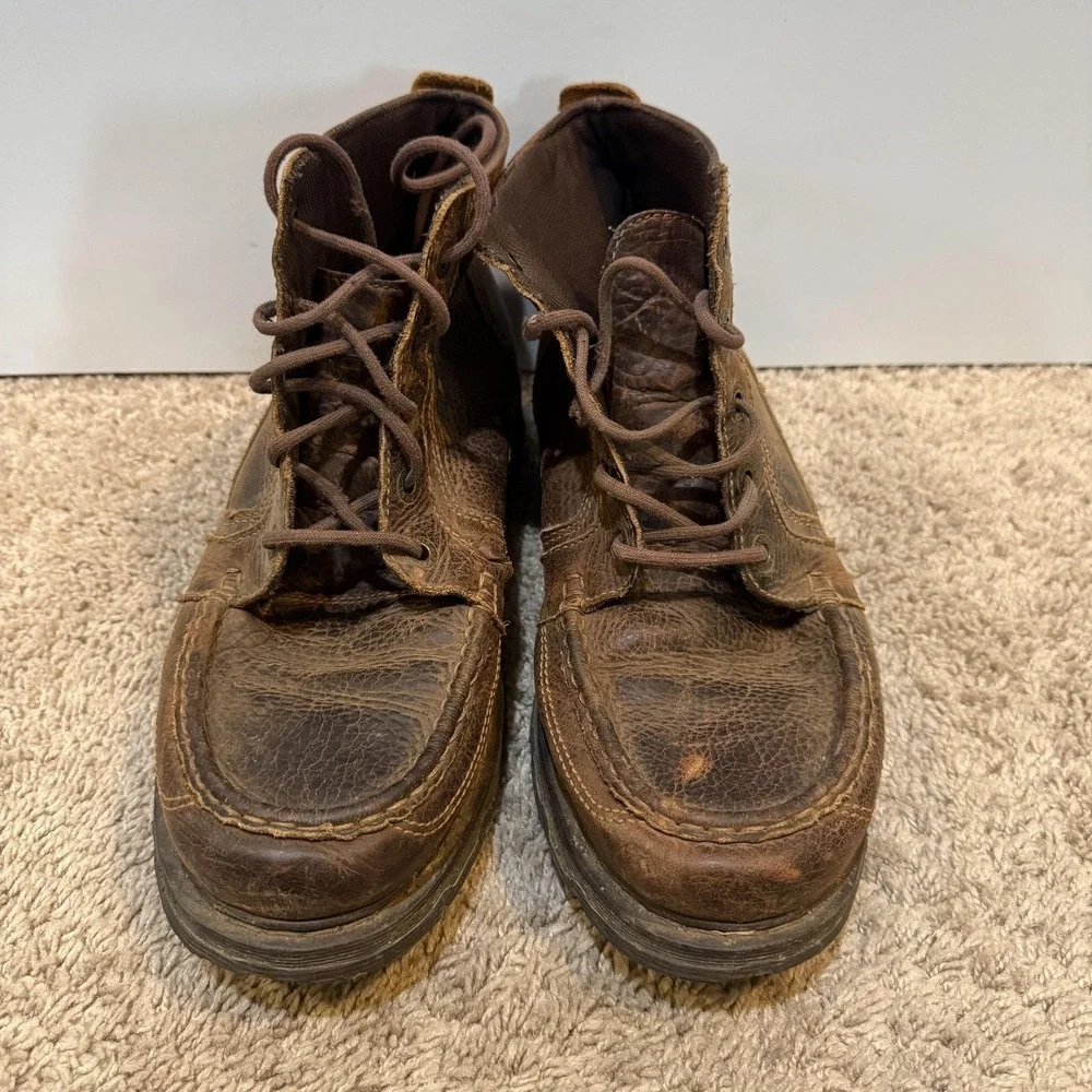Dr Martens Arizona Chukka Boots Mens Size 12 Brown Leather Lace Up Ankle Casual